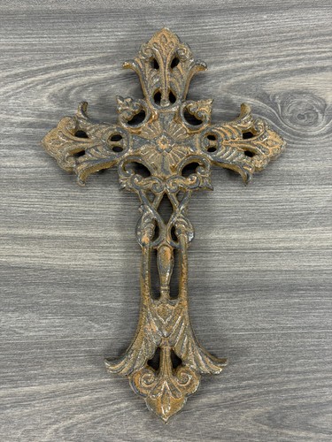 Cast iron cross - iron,