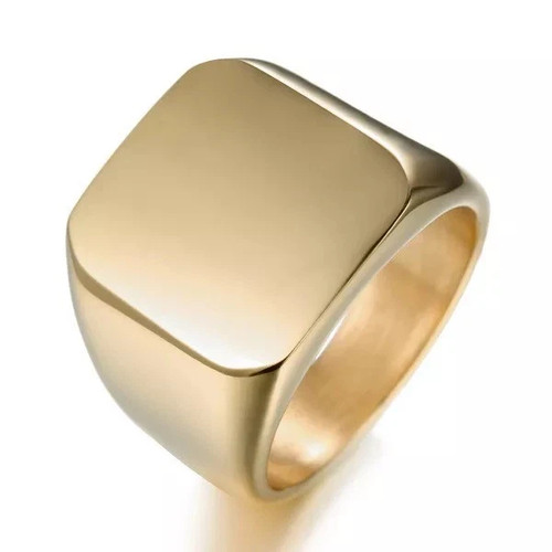 Mens stainless steel ring - steel,