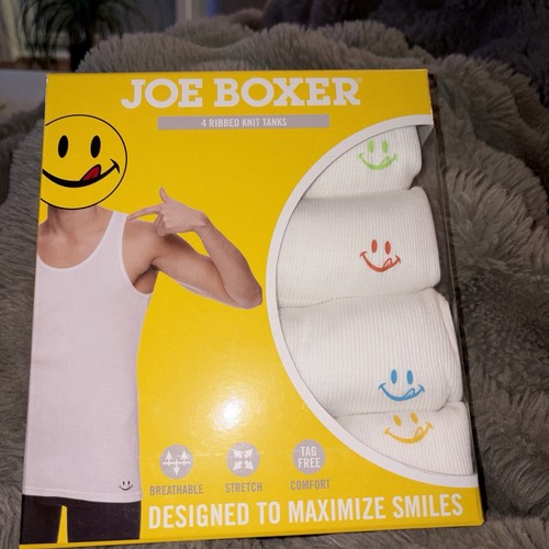 Joe boxer tank tops white - joe,