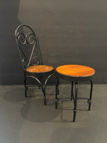 Miniature wrought iron - wrought, and