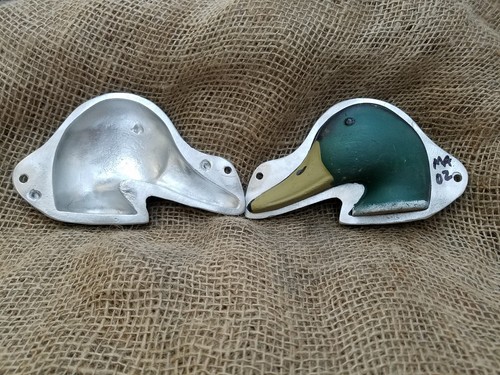 Duck decoy head molds - decoy,