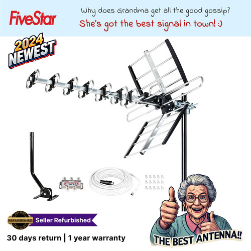 Hdtv antenna 2025 updated - hdtv,