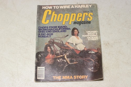 Vintage choppers magazine - vintage,