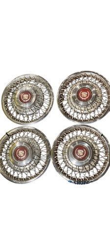 Cadillac logo oem hubcap - cadillac, 14”
