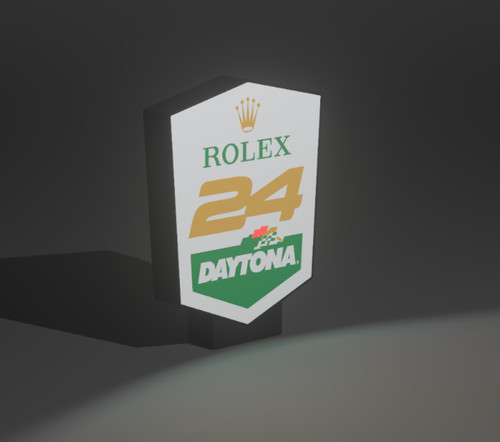 Rolex daytona lightbox led - rolex,