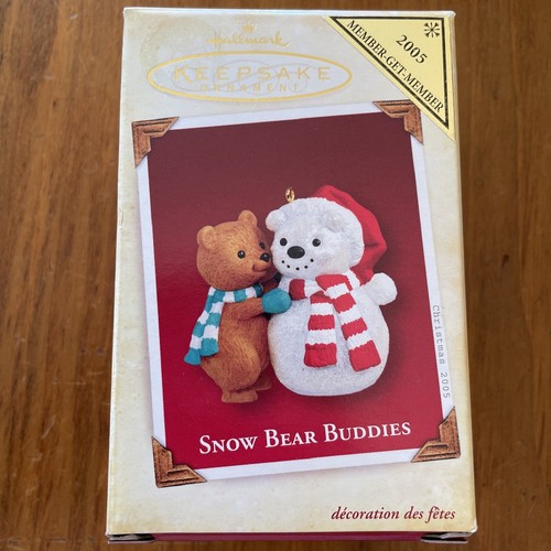 Hallmark keepsake snow bear - keepsake, "snow