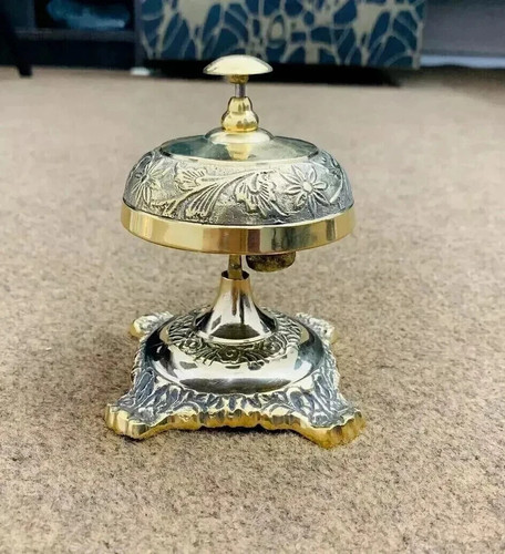 Antique vintage brass hotel - vintage,