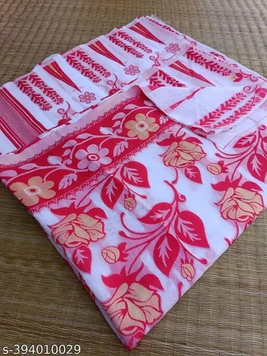 Women cotton silk saree - cotton,