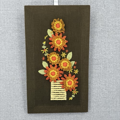 Vintage mcm framed floral - vintage,
