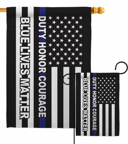 Honor blue live garden - blue, flag