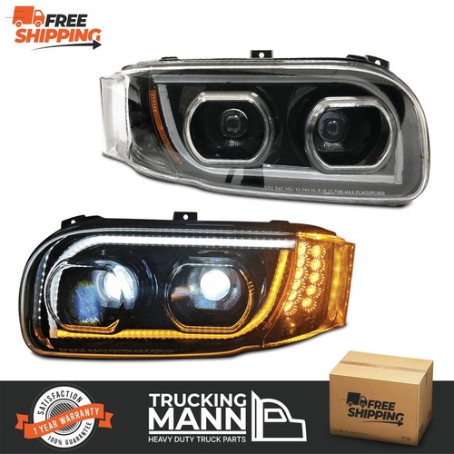 Pair full led headlights - full, fit