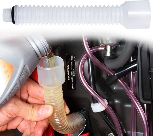 Generator oil change funnel - generator,