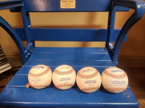 Lot game used - lot, baseballs