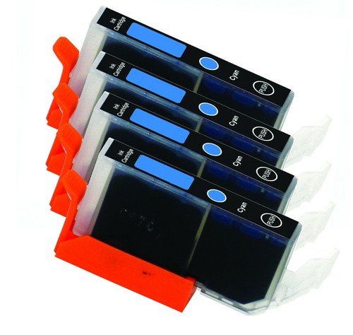 4pk cyan printer ink - 4pk, canon