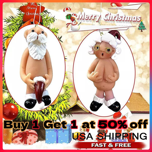 4pcs resin santa - resin, claus