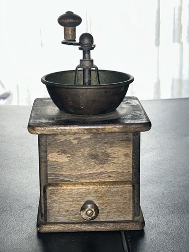 Antique coffee grinder - antique,