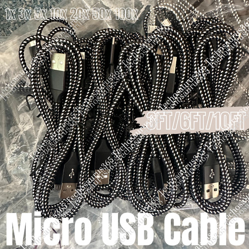 Bulk lot 10ft micro usb - bulk,