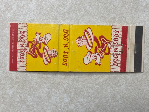 Ac247 matchbook cover dog - ac247,