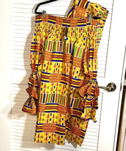 African kente print - african,