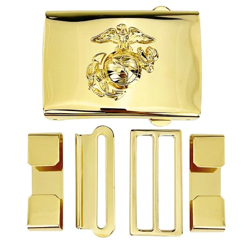 Marine corps duty belt buckle - marine,