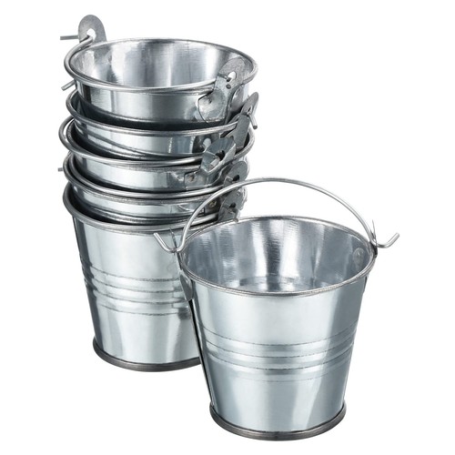 Small metal bucket 6 - metal,