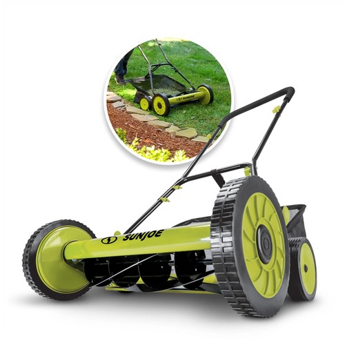 Sun joe push reel lawn - reel, mower