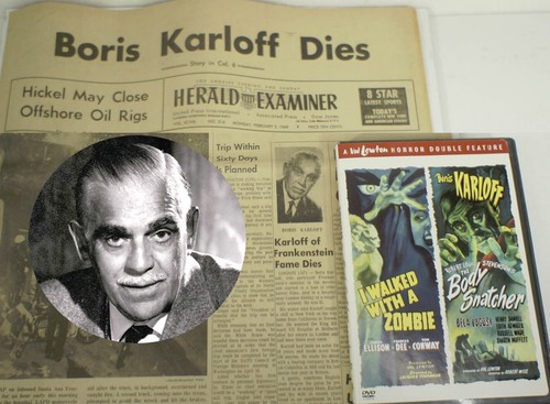 Boris karloff dies - dies,