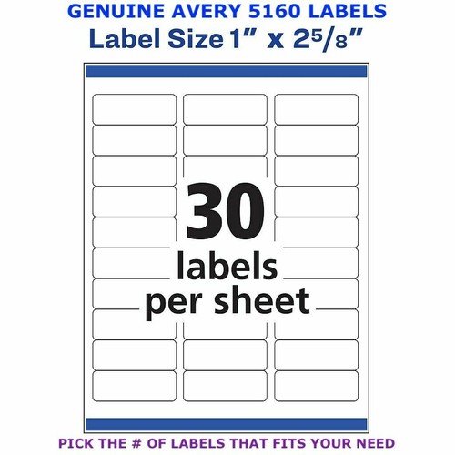 Avery easy peel laser - easy,