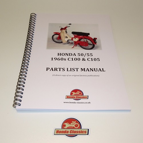 Honda c100 c105 1960s parts - honda,