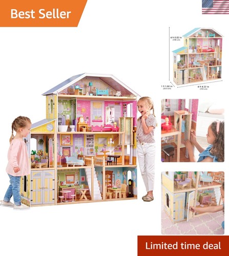 Majestic mansion wooden - mansion,