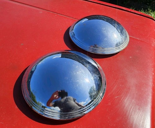 Pair vintage chrome - pair, 2