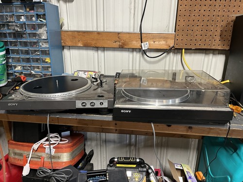 Vintage sony turntable record - sony,