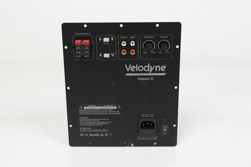 Velodyne impact x10 - velodyne, subwoofer