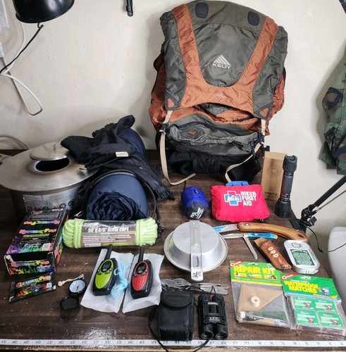 Through hiker lot - hiker, bugout