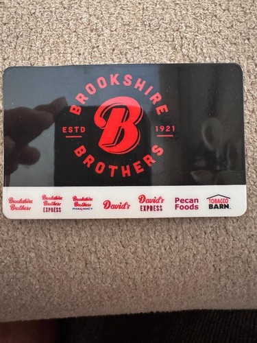 Brookshire brother gift - brookshire, card