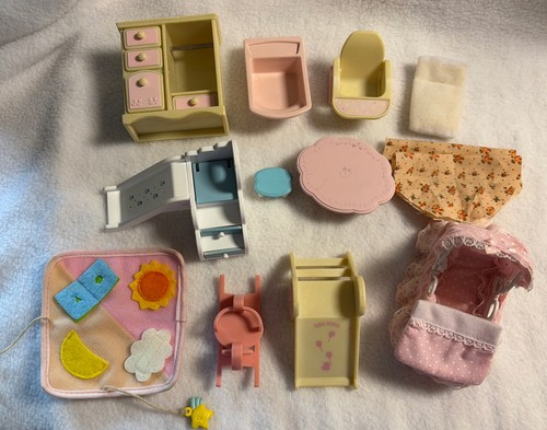Vintage calico critters - calico, baby