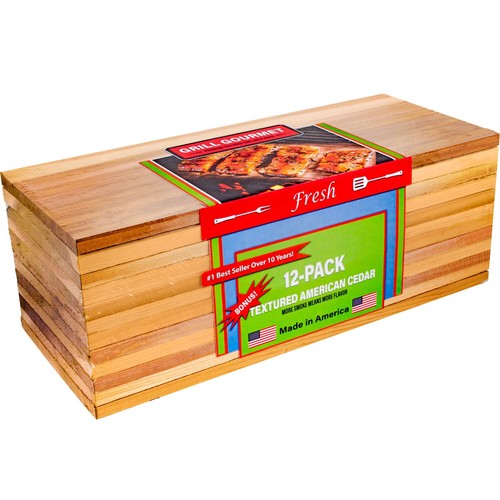 Cedar grilling planks 12 - cedar,