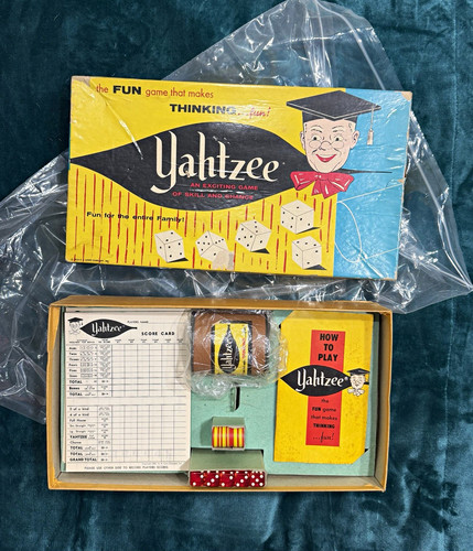 Vintage 1960s yahtzee s - yahtzee, e.s