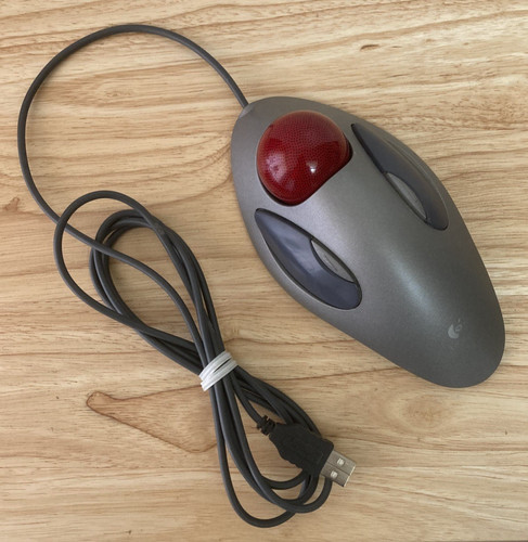 Logitech trackman marble mouse - logitech,