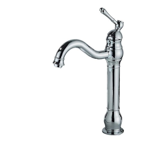 Brass bathroom sink faucet - brass,