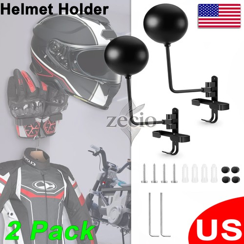 Motorcycle helmet holder with - motorcycle,