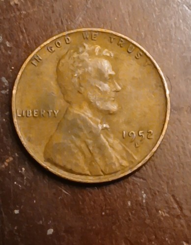 1952 rare lincoln wheat - 1952-d,
