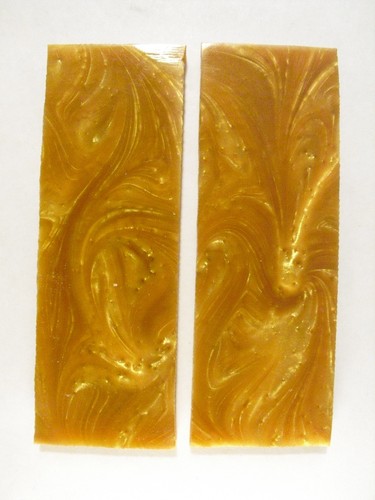 Antique gold pearl scales - pearl,