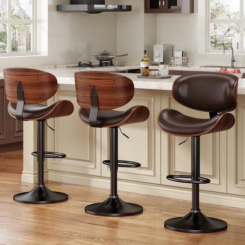 Bar stools set bentwood - stools, 3