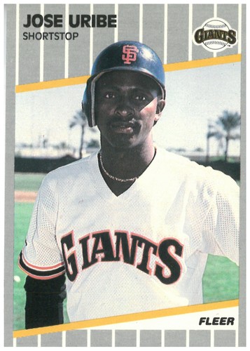 1989 fleer 345 jose - 1989,