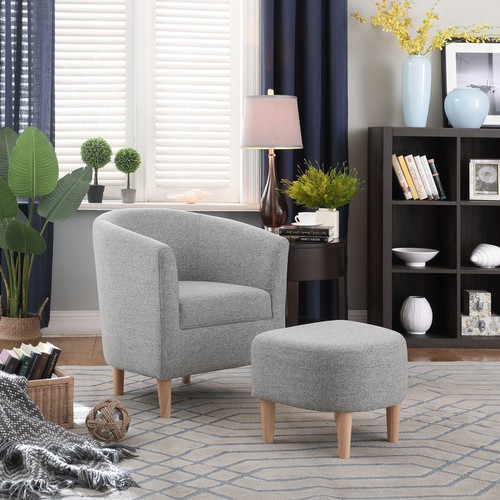 Modern upholstered accent arm - upholstered,