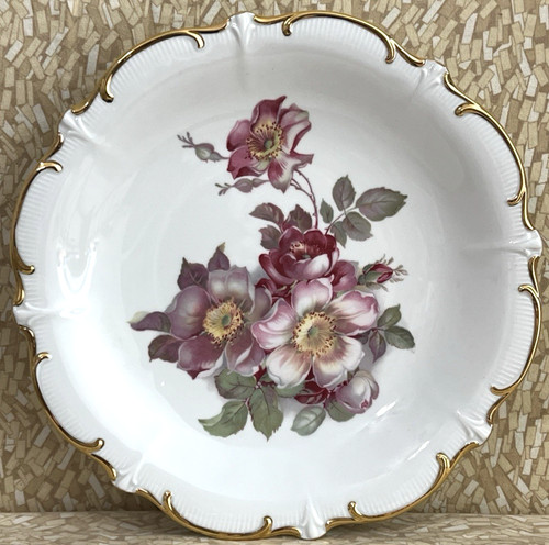 Wild rose charger plate - rose,