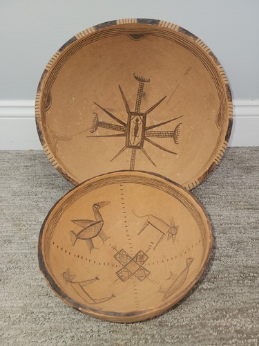 Pair decorated vintage - pair,