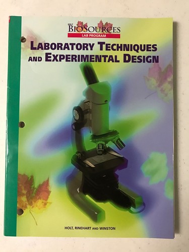 Holt biosources lab program - biosources, ~
