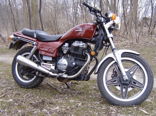 1986 honda nighthawk 450 led - nighthawk,